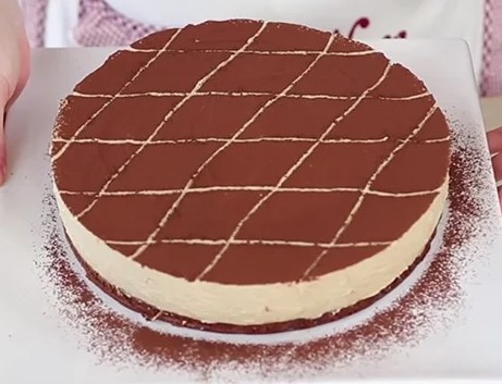 Tarta Mousse de café