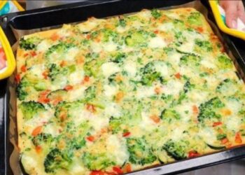 Pizza Veggie a la Sartén