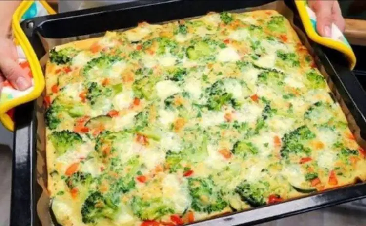 Pizza Veggie a la Sartén