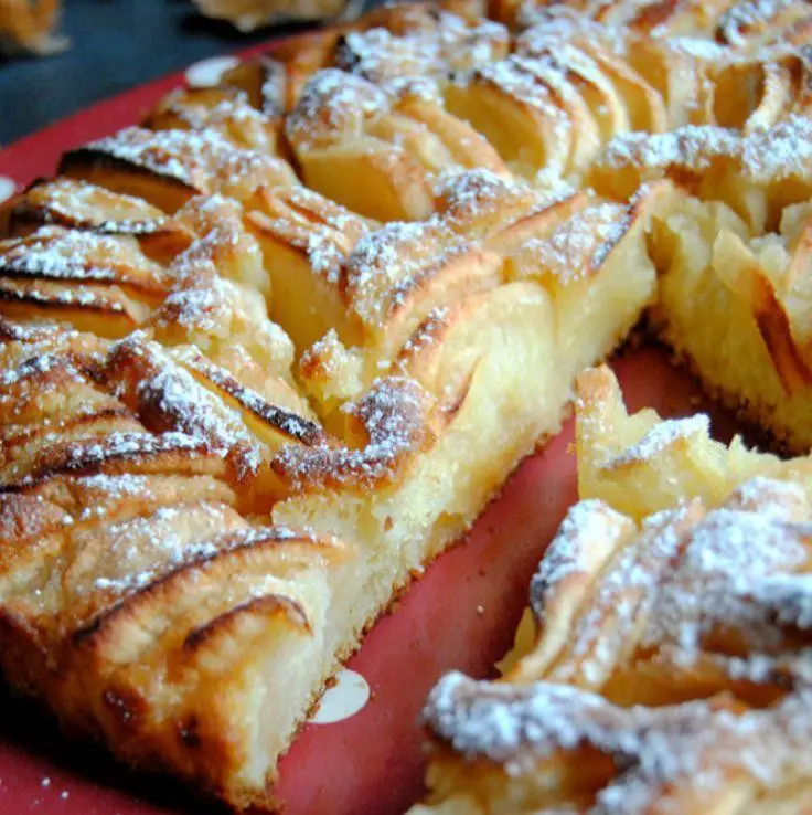 Tarta de manzana sin harina